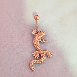 🆕️ Gecko Shape Belly Button Ring